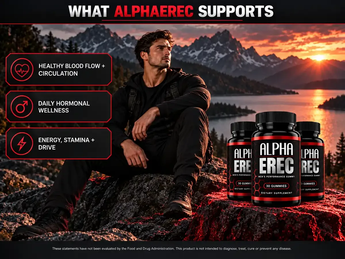 The seller's own WHAT ALPHAEREC SUPPORTS graphic.